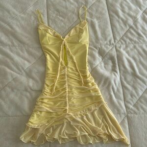 Tiger Mist carly dress yellow xxs